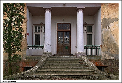 Pitek Wielki - klasycystyczny paac z 1886 r.