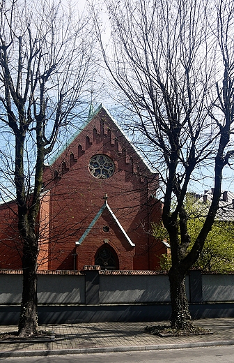 Owicim. Gotycki koci Sistr Serafitek.