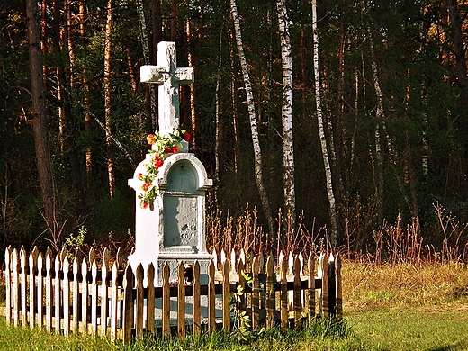 Kapliczka z okolic Lubyczy Krlewskiej