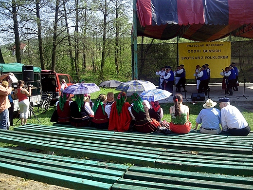 Przegld rejonowy do buskich spotka z folklorem, Ciekoty 2012