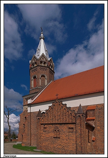 Stawiszyn - gotycki koci katolicki  pw. w. Bartomieja Apostoa