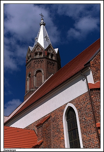 Stawiszyn - gotycki koci katolicki  pw. w. Bartomieja Apostoa