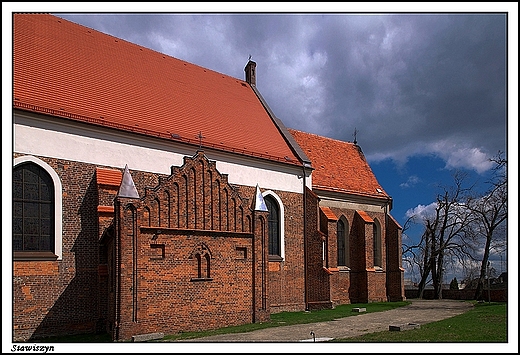 Stawiszyn - gotycki koci katolicki  pw. w. Bartomieja Apostoa