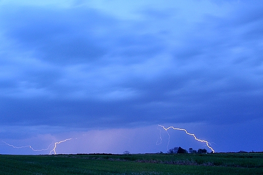 Burza nad lubelszczyzn.