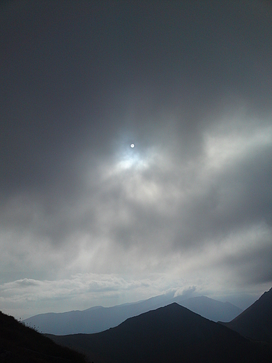 Widok z Kasprowego Wierchu. Tatry
