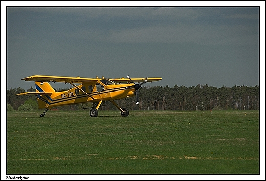 Michakw - samolot Technoavia SMG-92 Turbo Finist przygotowany do startu