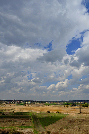 Panorama z rezerwatu Zimne Wody