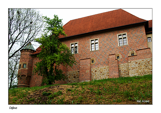 Dbno - zamek w Dbnie z XV w.