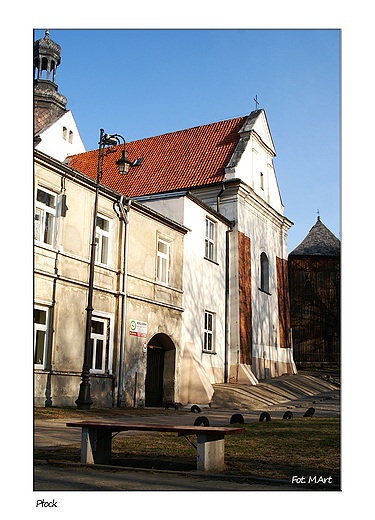 Pock - dawny budynek klasztoru, obecnie siedziba pockiej parafii prawosawnej pw. Przemienienia Paskiego.