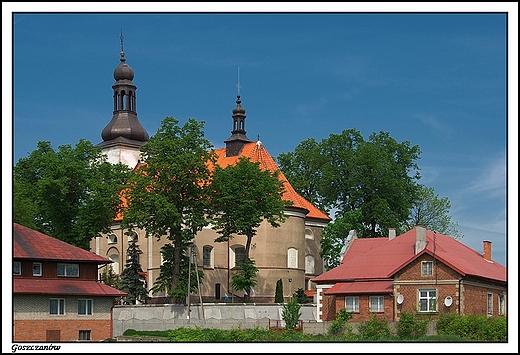 Goszczanw - barokowy koci witego Marcina i Stanisawa