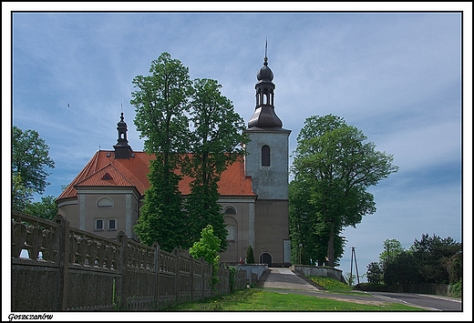 Goszczanw - barokowy koci witego Marcina i Stanisawa