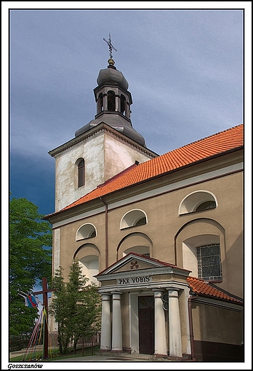 Goszczanw - barokowy koci witego Marcina i Stanisawa