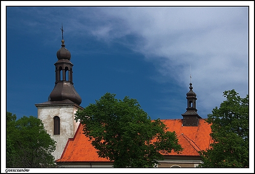 Goszczanw - barokowy koci witego Marcina i Stanisawa