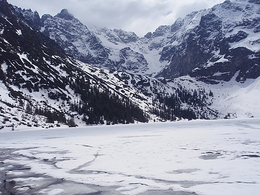Zakopane - Morskie Oko na zimowo