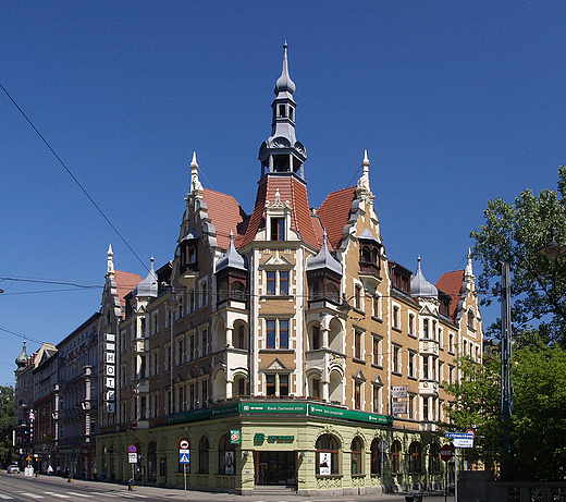 Gliwice. Zabytkowy Hotel Diament.