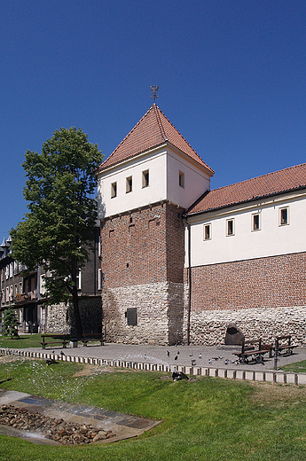 Zamek Piastowski w Gliwicach z poowy XIV