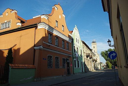 Radom. Dom Gski i Esterki oraz Ratusz