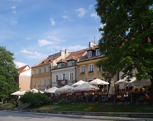 Sandomierz. Fragment miasta.