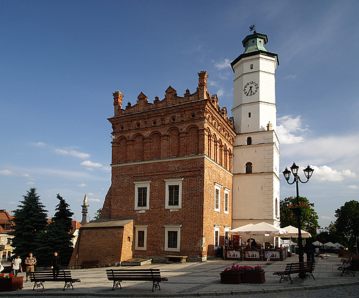 Sandomierski ratusz.