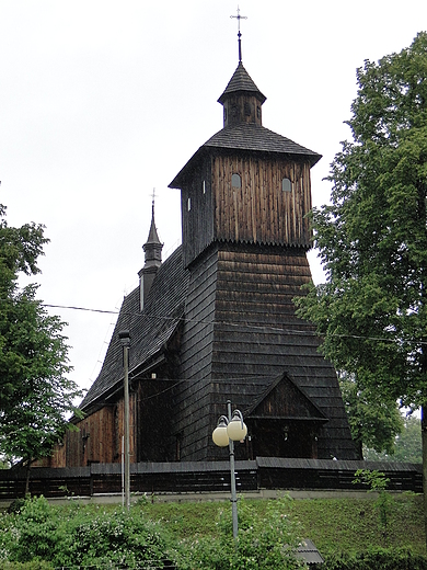 Lubla Pnogotycki drewniany koci pw.w.Mikoaja z XV w.