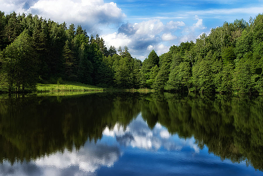 Suwalski Park Krajobrazowy. Jezioro Kluczysko.