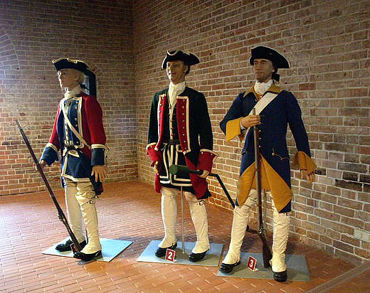 Zamo. Wystawa figur wojskowych w Muzeum Twierdzy.