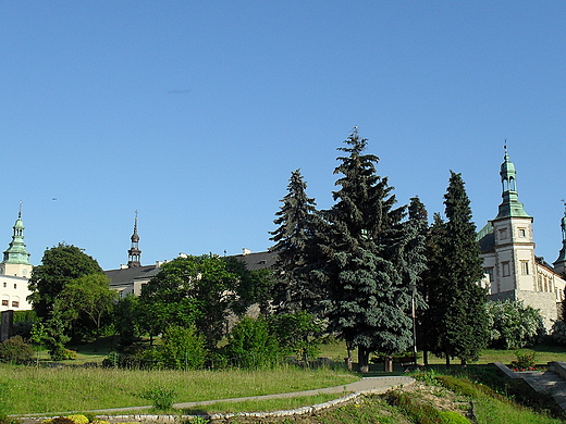 Widok na Paac Biskupw