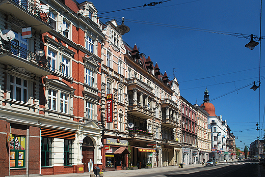 Gliwice. Centrum-ul. Zwycistwa.