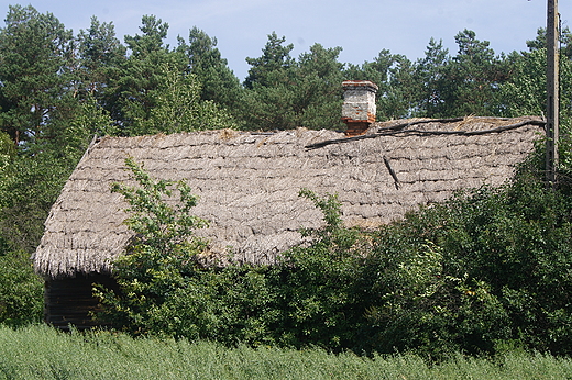 pod strzech,okolice wsi uki