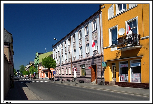 Supca - fragment zabudowy miasteczka_Plac Wolnoci