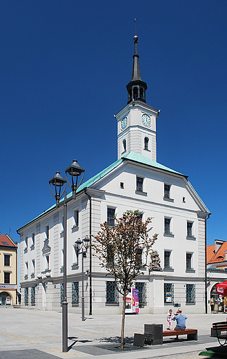 Gliwice. Zabytkowy Ratusz.