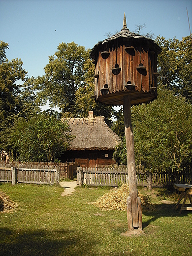 Skansen w Ciechanowcu. Zabytkowy gobnik