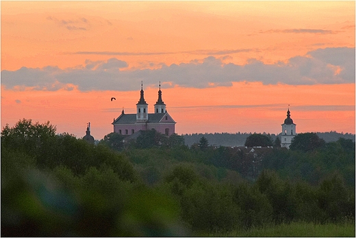 Koci i klasztor w Wigrach.