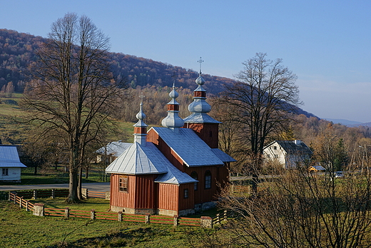 Cerkiew greckokatolicka,obecnie koci katolicki, w Bodakach