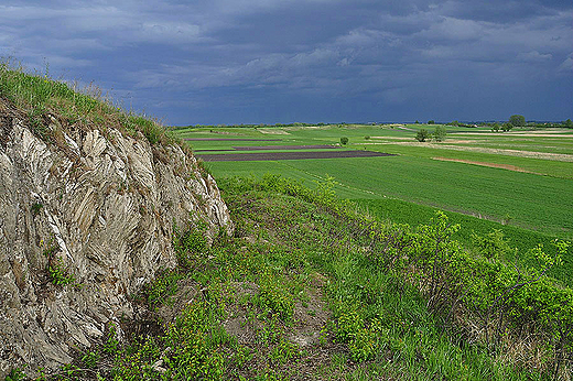 Panorama z rezerwatu Przlin