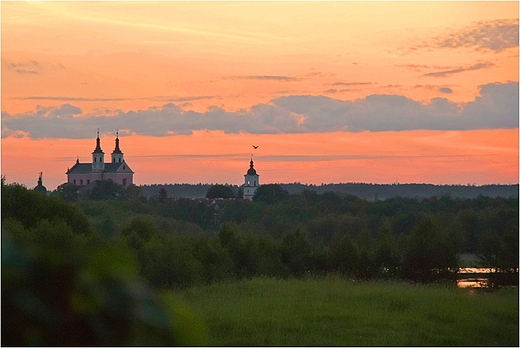 Koci i klasztor w Wigrach.