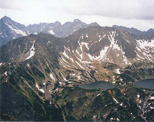 Widok z przeczy Krzyne.