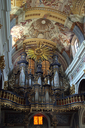 wita Lipka - zabytkowe barokowe organy z 1721 roku