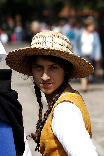 Oblenie Malborka 2012 - uczestniczka imprezy