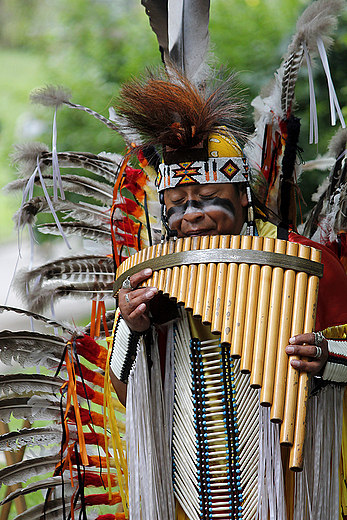 Oblenie Malborka 2012 - peruwiaska muzyka, nieodzowny element kadego jarmarku