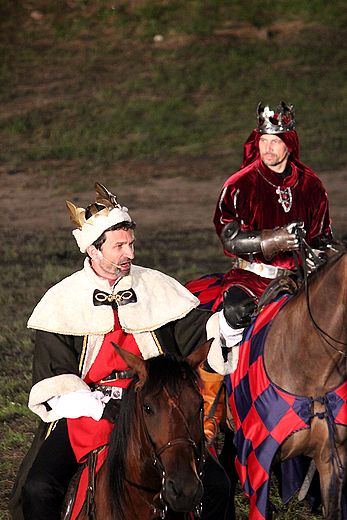 Oblenie Malborka 2012 - inscenizacja historyczna: Witold Szulc jako Wadysaw Jagieo