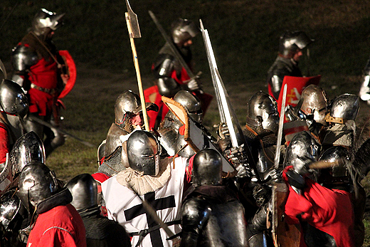 Oblenie Malborka 2012 - inscenizacja historyczna