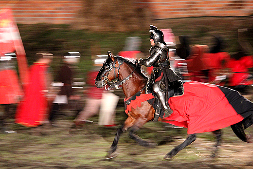 Oblenie Malborka 2012 - inscenizacja historyczna: szara na zamek