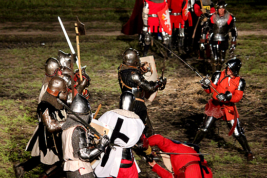 Oblenie Malborka 2012 - inscenizacja historyczna