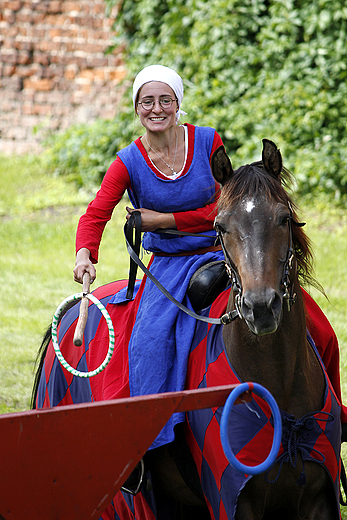 Oblenie Malborka 2012 - gry i zabawy dla dam