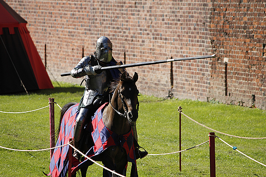 Oblenie Malborka 2012 - rycerski turniej konny joust