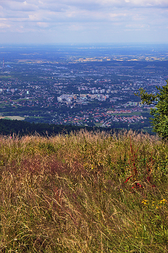 Beskid lski.Widok z Szyndzielni na Bielsko-Bpa.