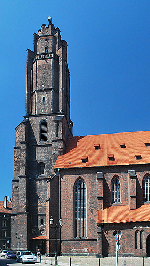 Gliwice. Gotycki koci Wszystkich witych.