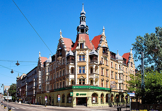 Gliwice. Secesyjny hotel Diament