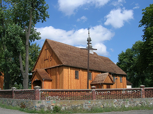 Gieczno. Drewniany koci p.w. Wszystkich witych i Jakuba